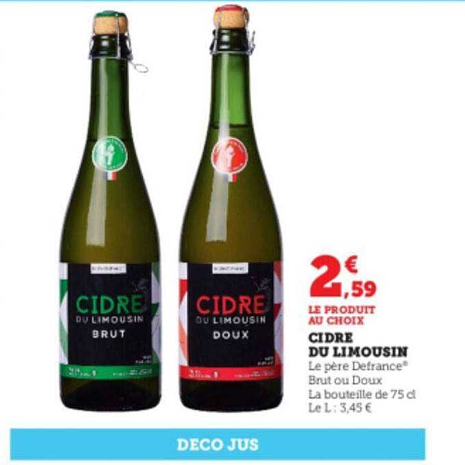cidre du limousin