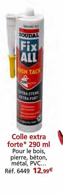 colle extra forte 290ml soudal
