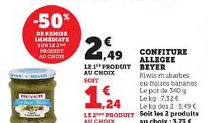 Confiture Allegée Beyer