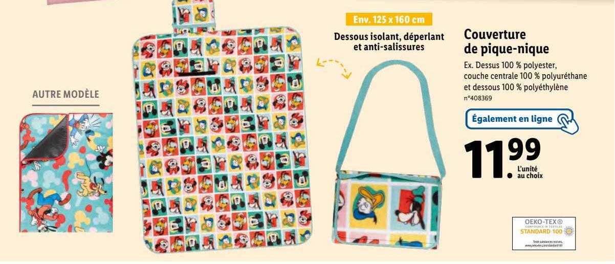 couverture de pique-nique