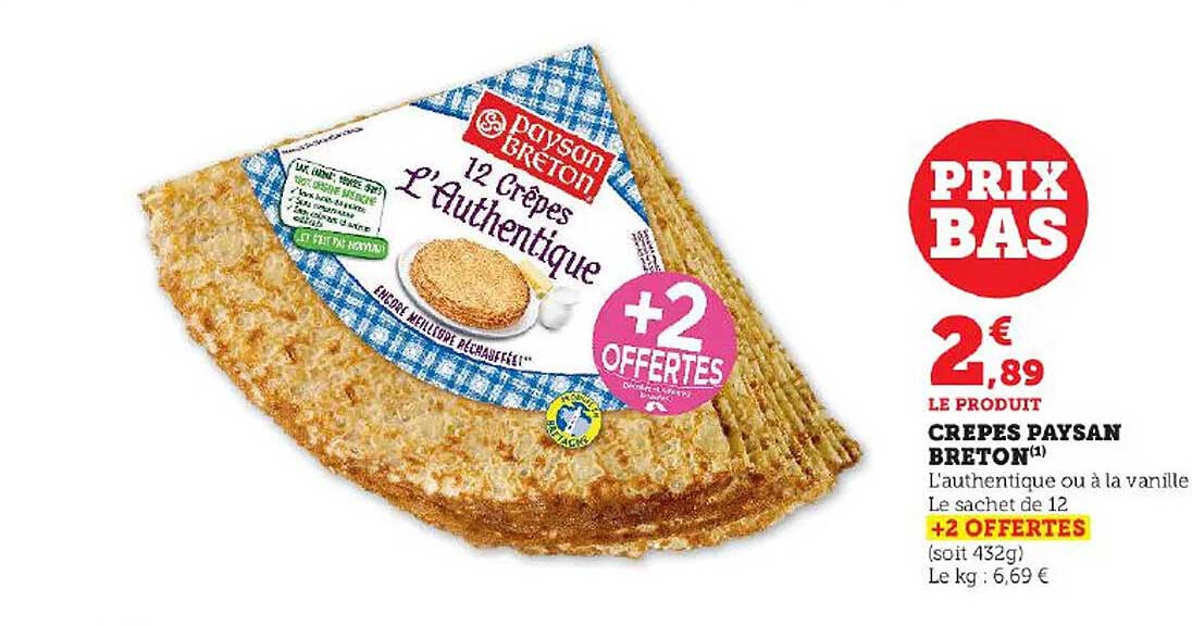 crêpes paysan breton