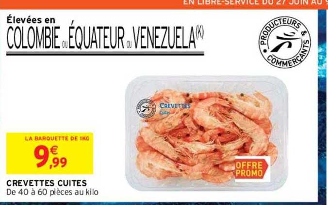 Crevettes Cuites