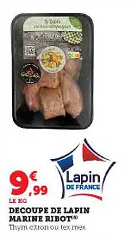 Découpe De Lapin Mariné Ribot