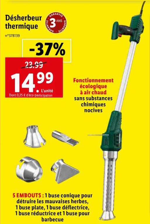 désherbeur thermique