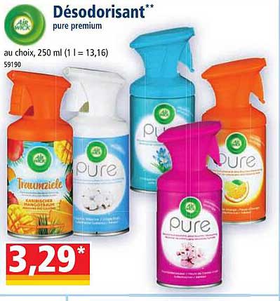 Désodorisant Pure Premium Air Wick