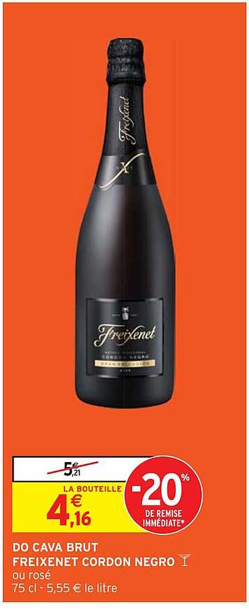 do cava brut freixenet cordon negro
