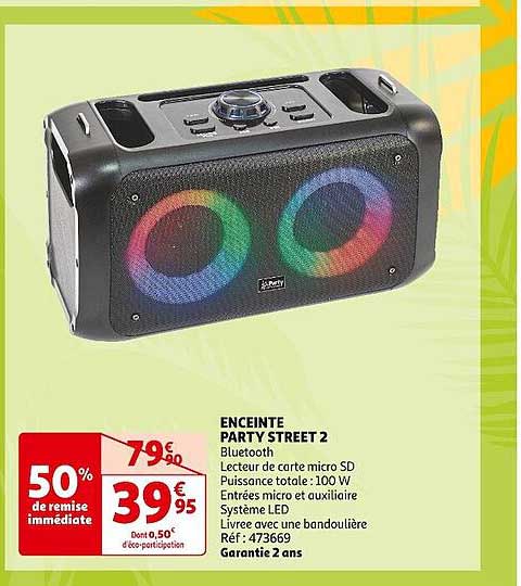 enceinte party street 2