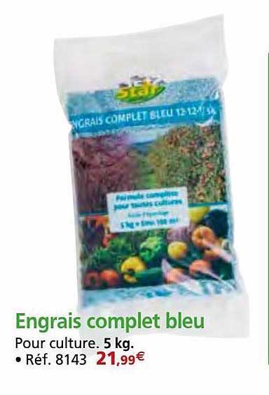 Engrais Complet Bleu