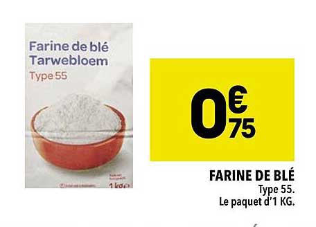 farine de blé type 55