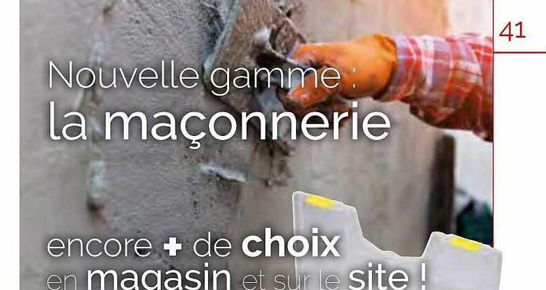 Gamme Maçonnerie