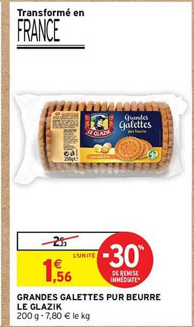 grandes galettes pur beurre le glazik