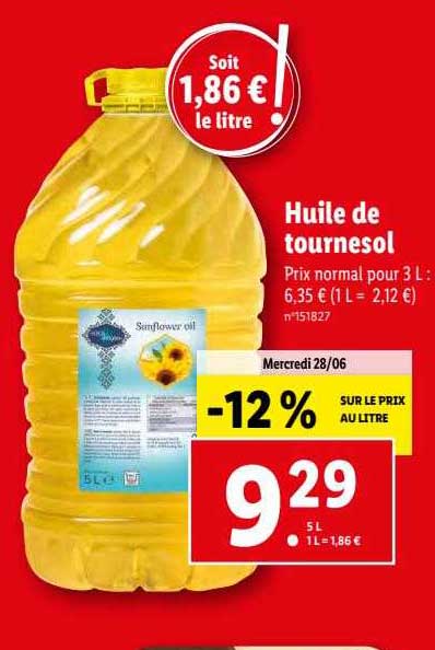 huile de tournesol 1001 delights