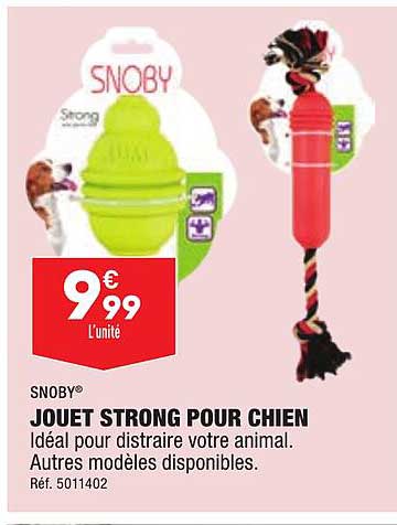 Jouet Strong Pour Chien Snoby