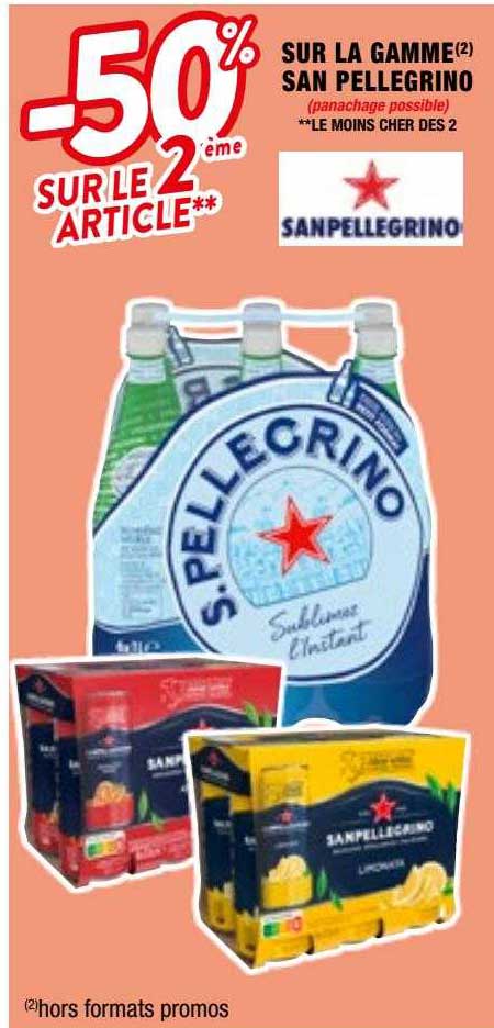 la gamme san pellegrino