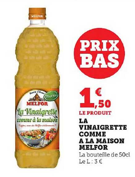 la vinaigrette comme à la maison melfor