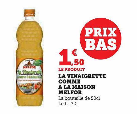 la vinaigrette comme à la maison melfor