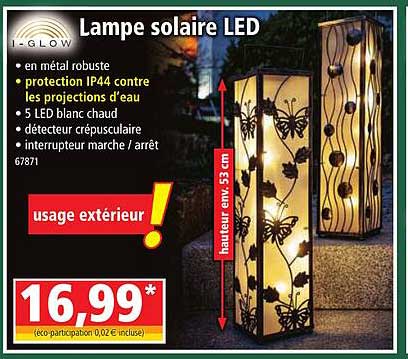 lampe solaire led i-glow