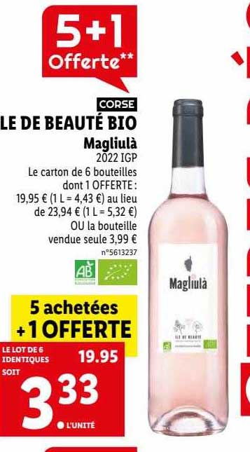 Le De Beauté Bio Magliulà 2022 Igp