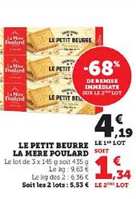 le petit beurre la mère poulard
