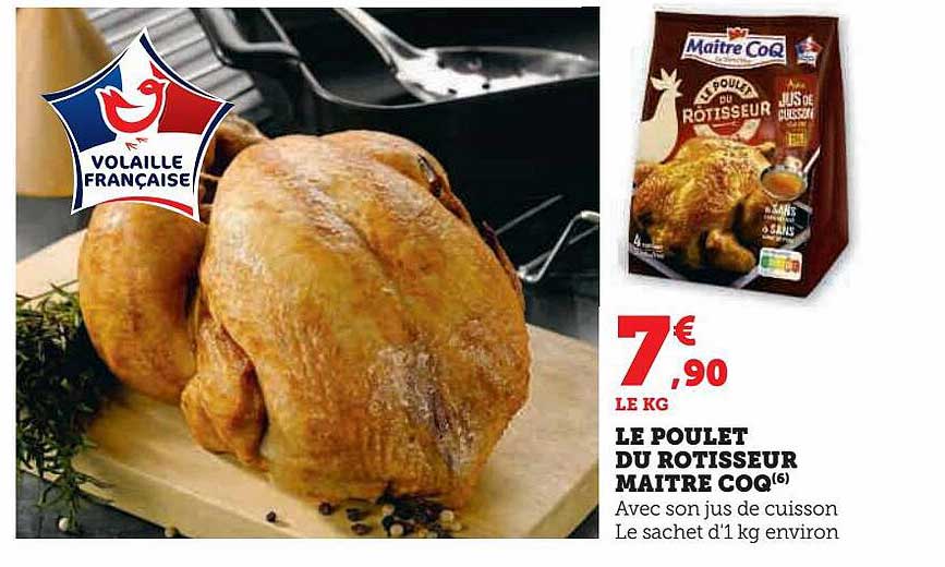 le poulet du rôtisseur maître coq