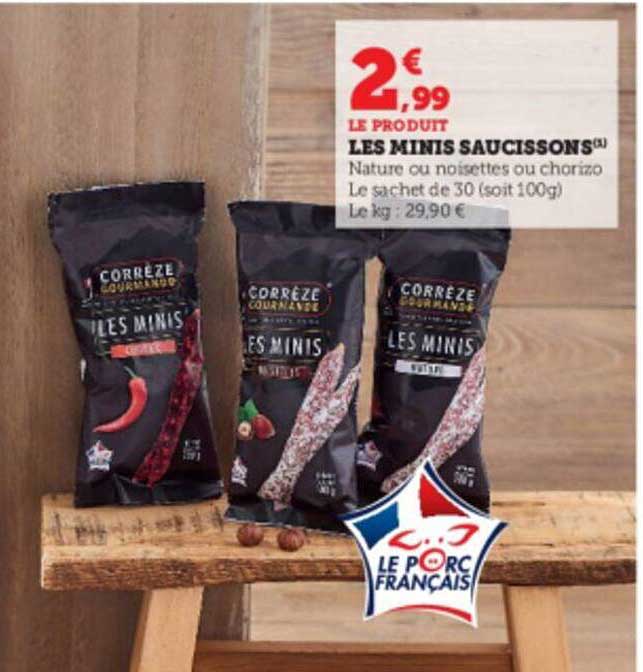 Les Minis Saucissons