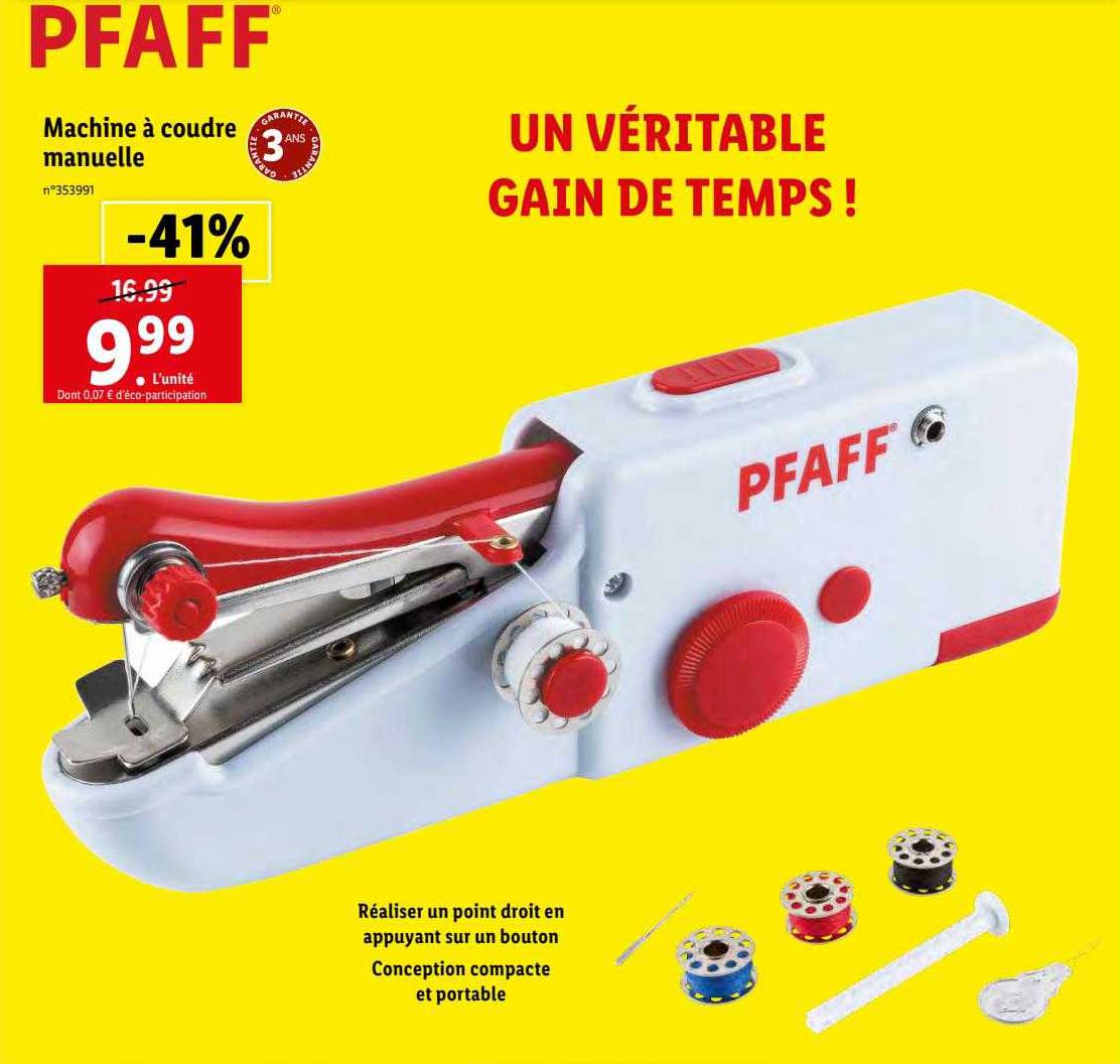 machine à coudre manuelle pfaff