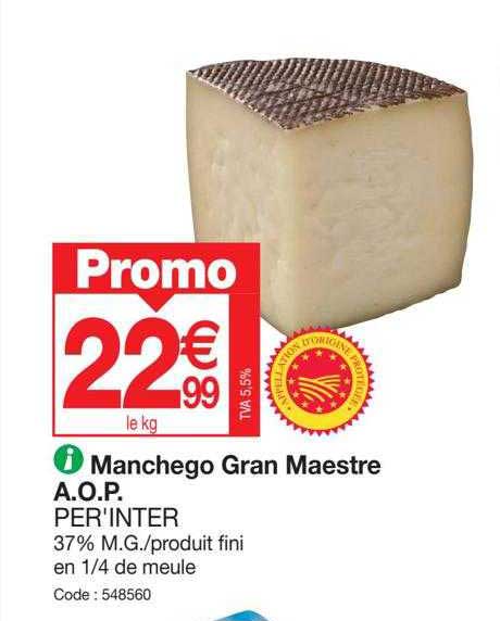 manchego gran maestre a.o.p. per'inter