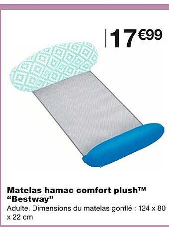 matelas hamac comfort plush "bestway"