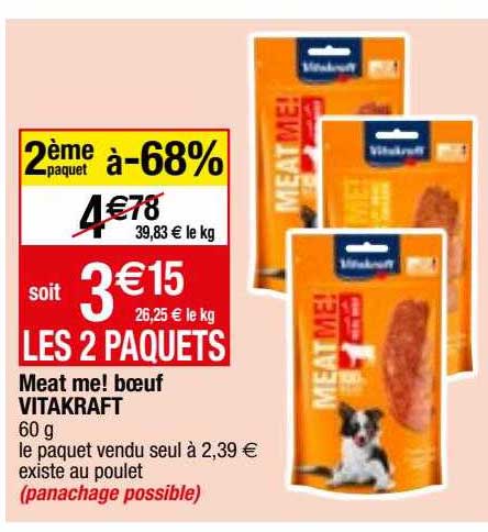 meat me! bœuf vitakraft