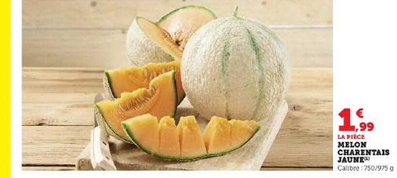 Melon Charentais Jaune