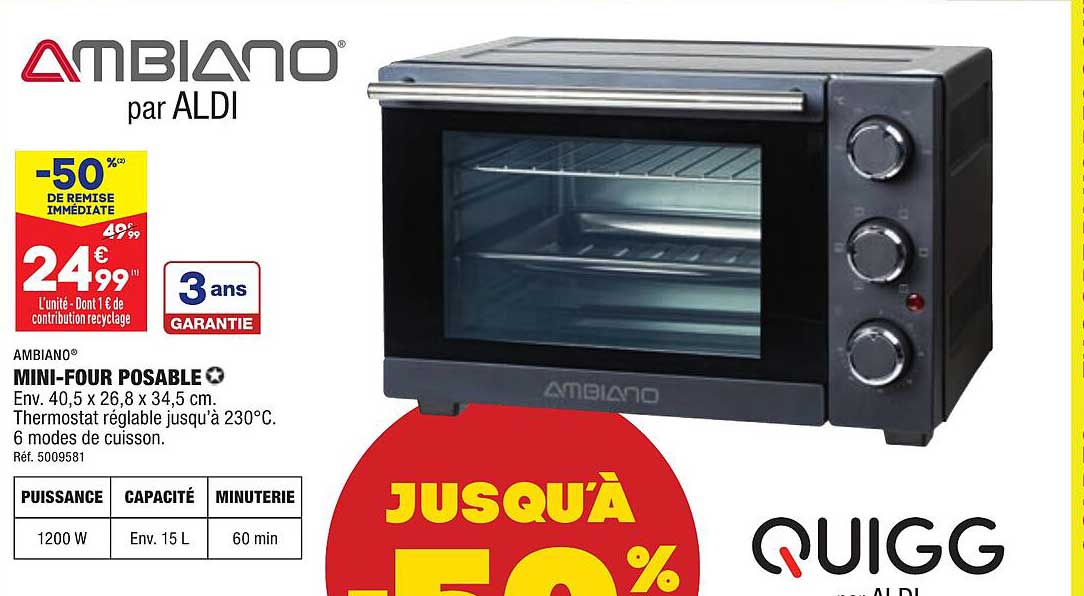 mini-four posable ambiano