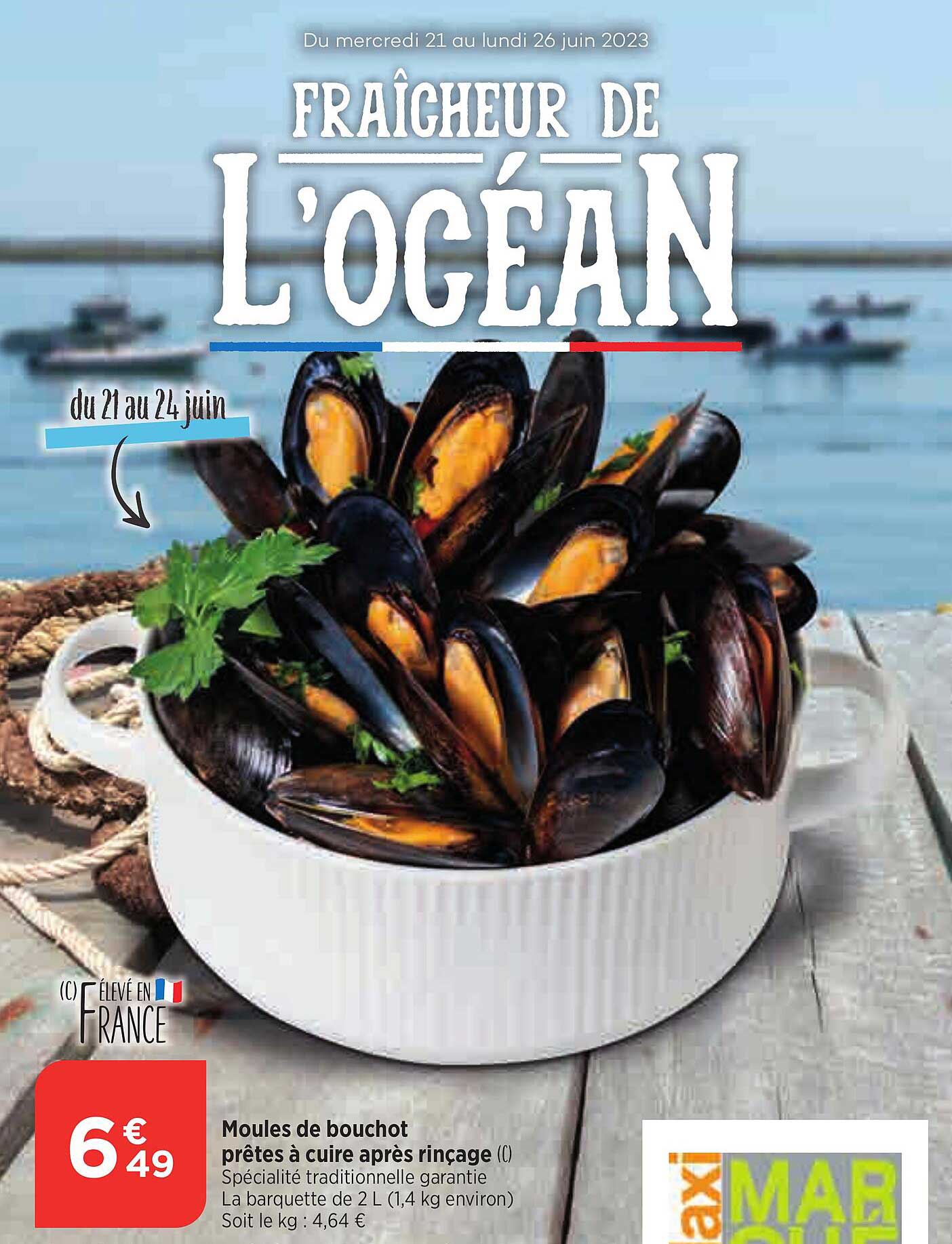 moules de bouchot prêtes à cuire après rinçage