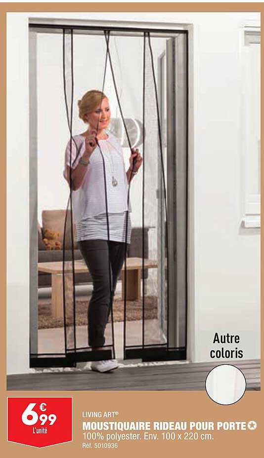 Moustiquaire Rideau Pour Porte Living Art