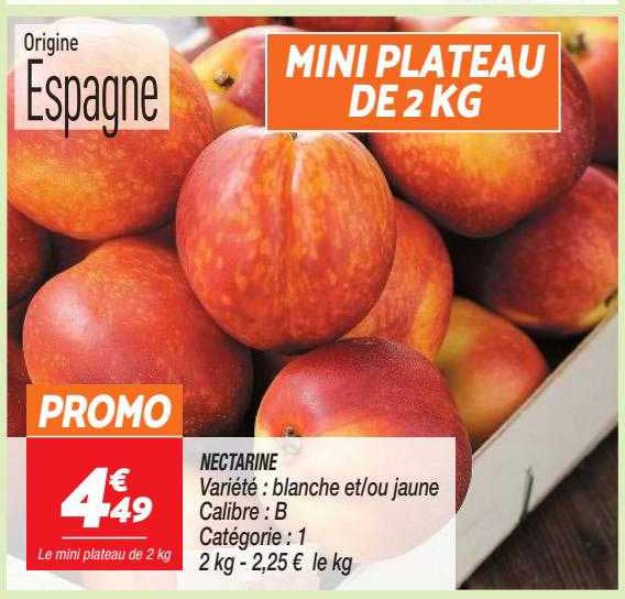 nectarine blanche et-ou jaune