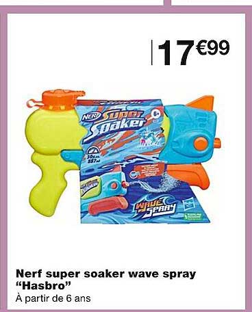 nerf super soaker wave spray "hasbro"