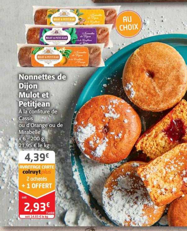 nonnettes de dijon multo et petitjean