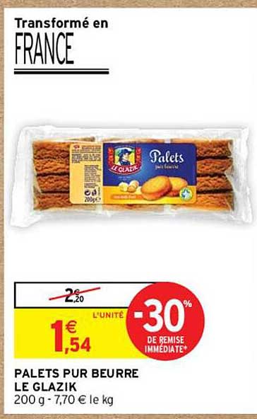 palets pur beurre le glazik