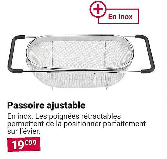 Passoire Ajustable