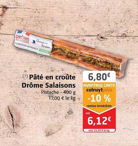 pâté en croûte drôme salaisons