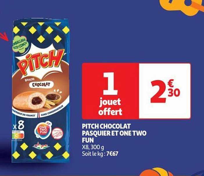 Pitch Chocolat Pasquier Et One Two Fun