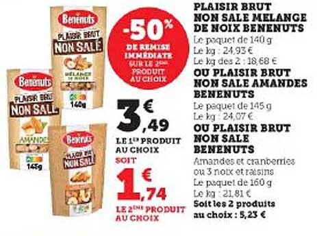 plaisir brut non salé mélange de noix bénénuts ou plaisir brut non salé amande bénénuts ou plaisir brut non salé bénénuts