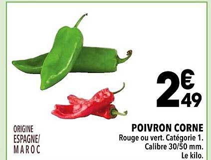 Poivron Corne