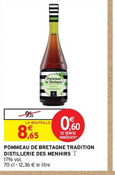 pommeau de bretagne tradition distillerie des menhirs
