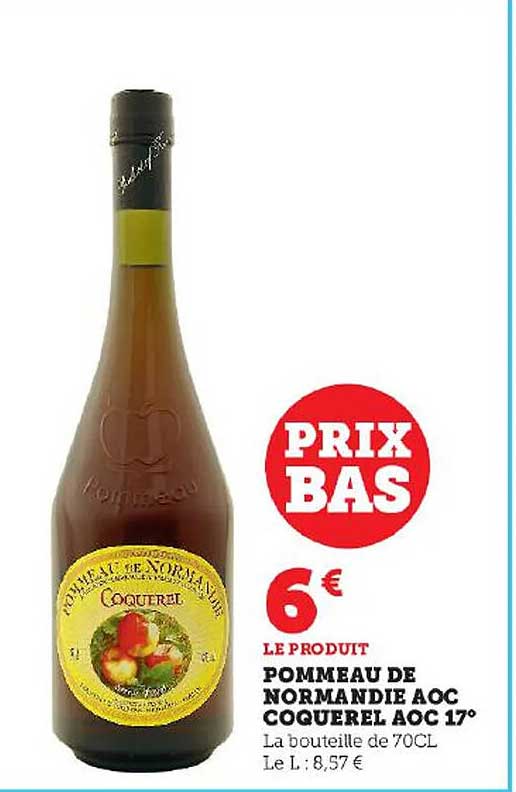 pommeau de normande aoc coquerel aoc 17°