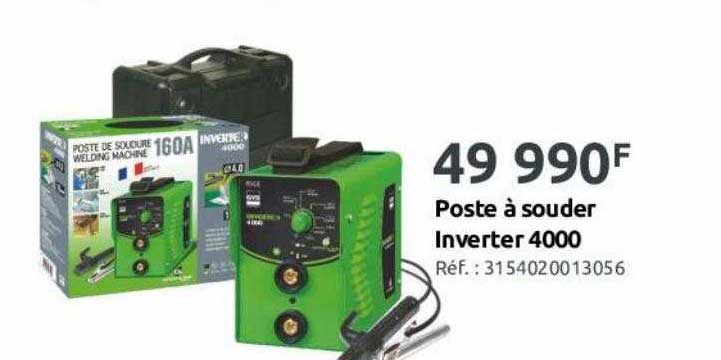 Poste à Souder Inverter 4000