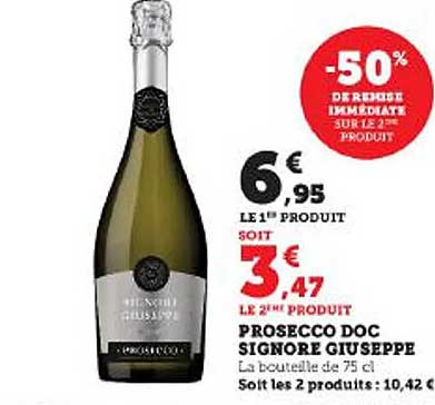 prosecco doc signore giuseppe