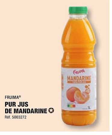 Pur Jus De Mandarine Fruima