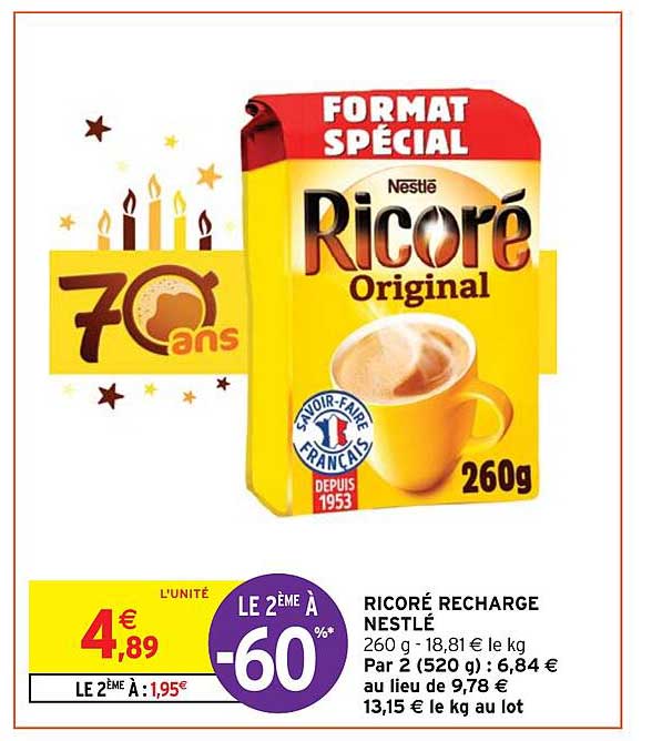 Ricoré Recharge Nestlé