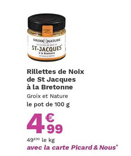 rillettes de noix de st jacques à la bretonne