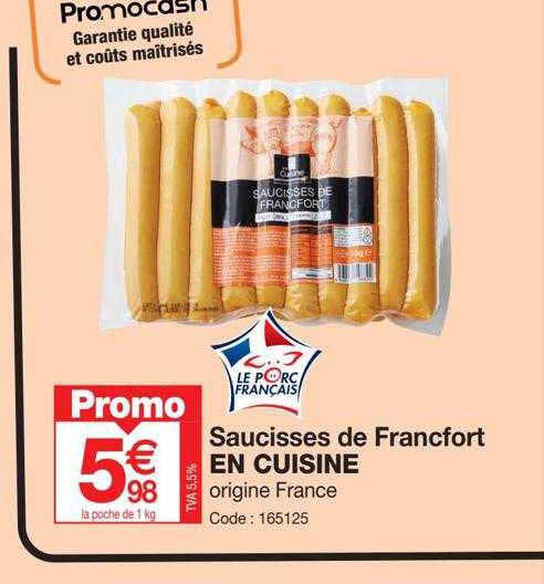 saucisses de francfort en cuisine